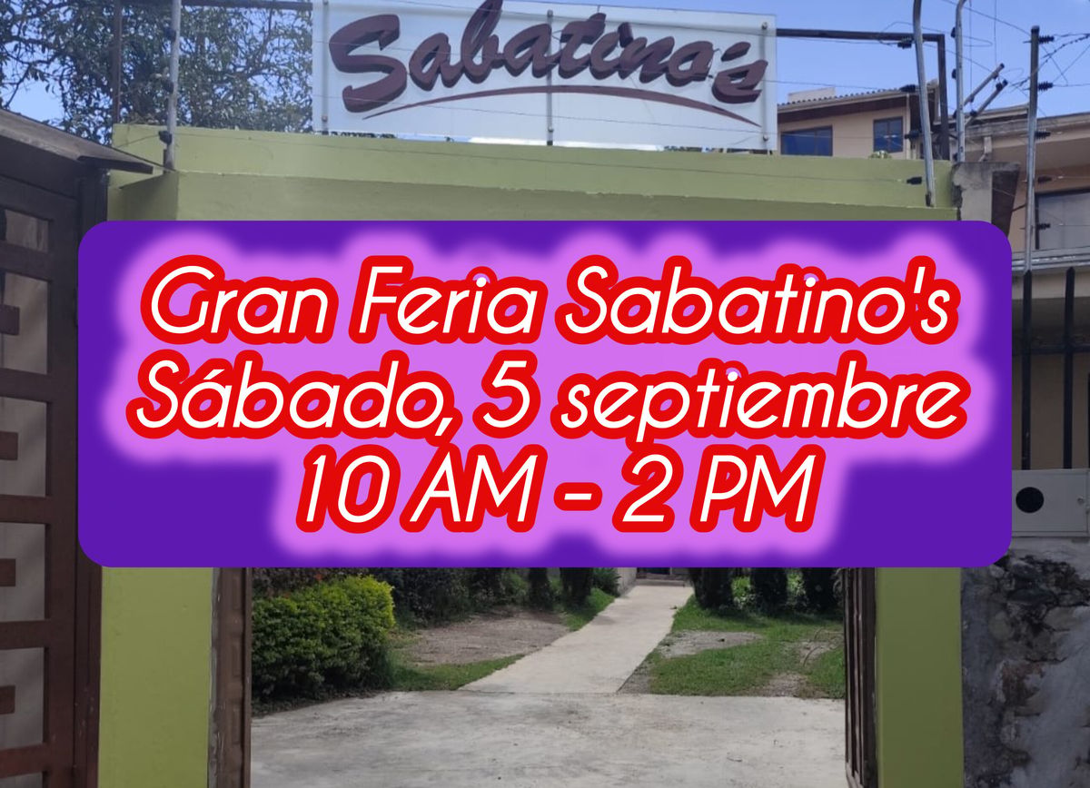 Gran Feria Sabatino's — September, First Saturday