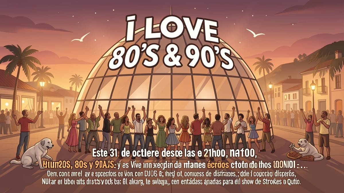 I LOVE 80’S & 90´S HALLOWEEN