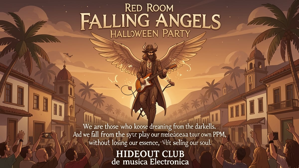 Red Room, Falling Angels, Halloween Party