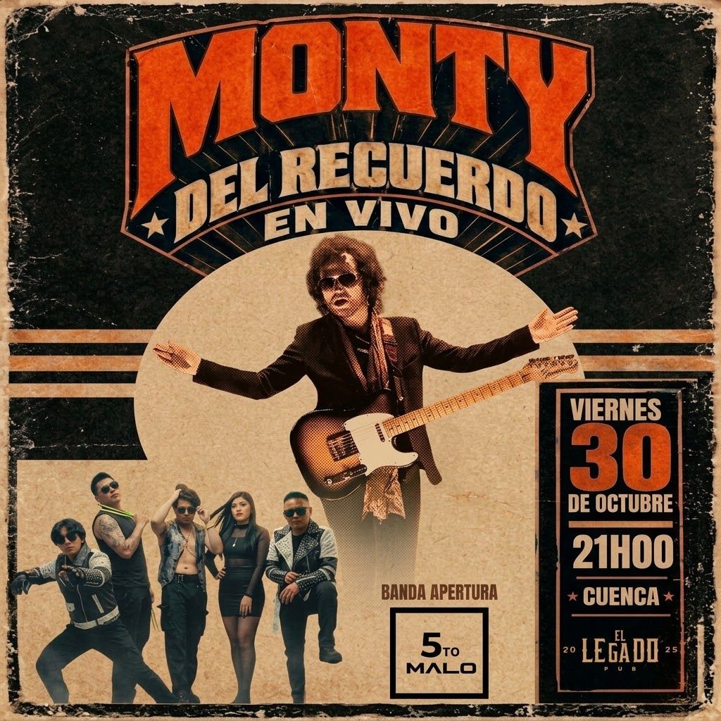 Monty del Recuerdo Live