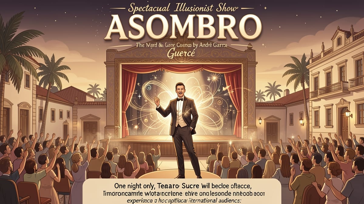 ASOMBRO - The Spectacular Illusionist Show by André Garré (Cuenca)