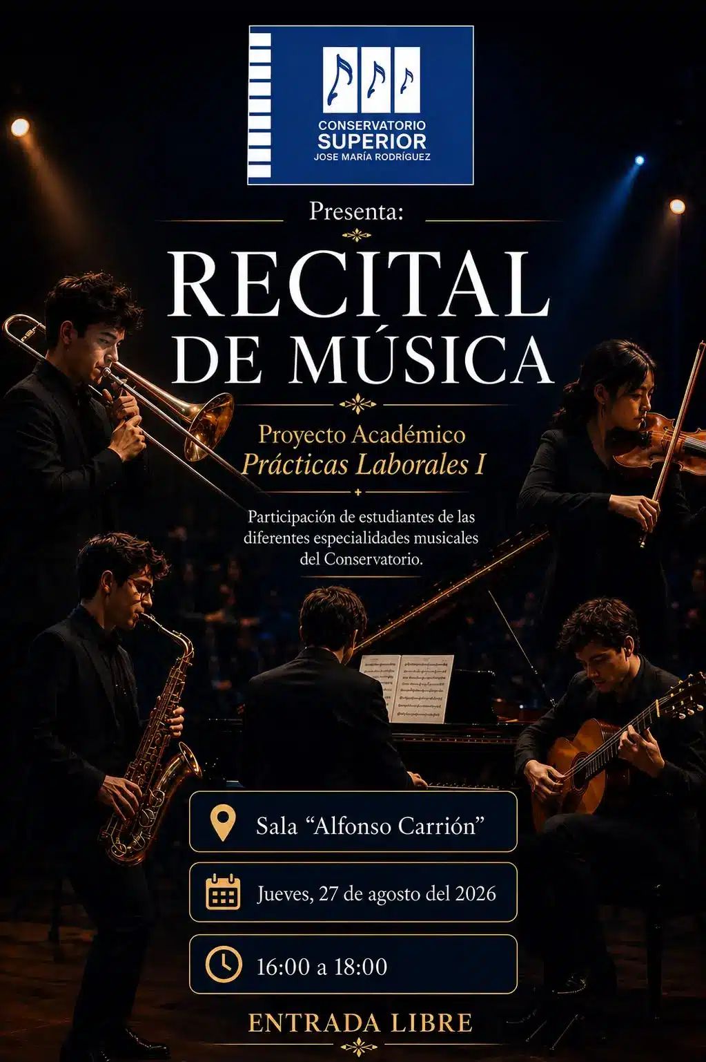 The José María Rodríguez Conservatory Concert